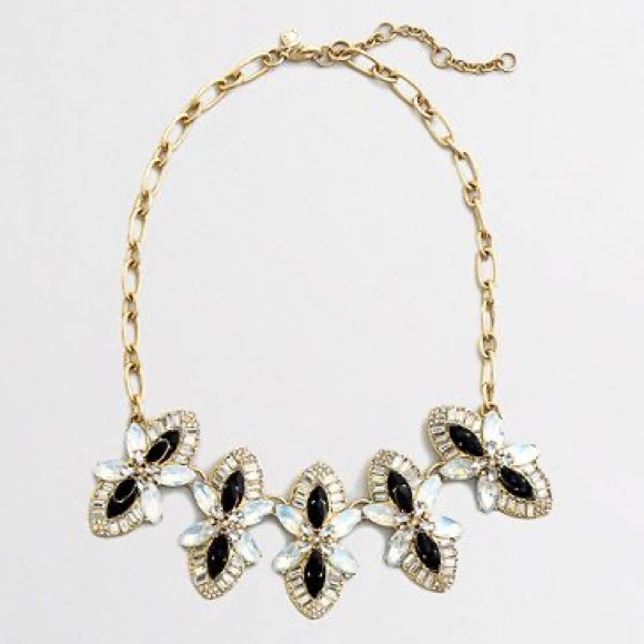 J.crew Shimmering Flower necklace - Picture 1 of 1